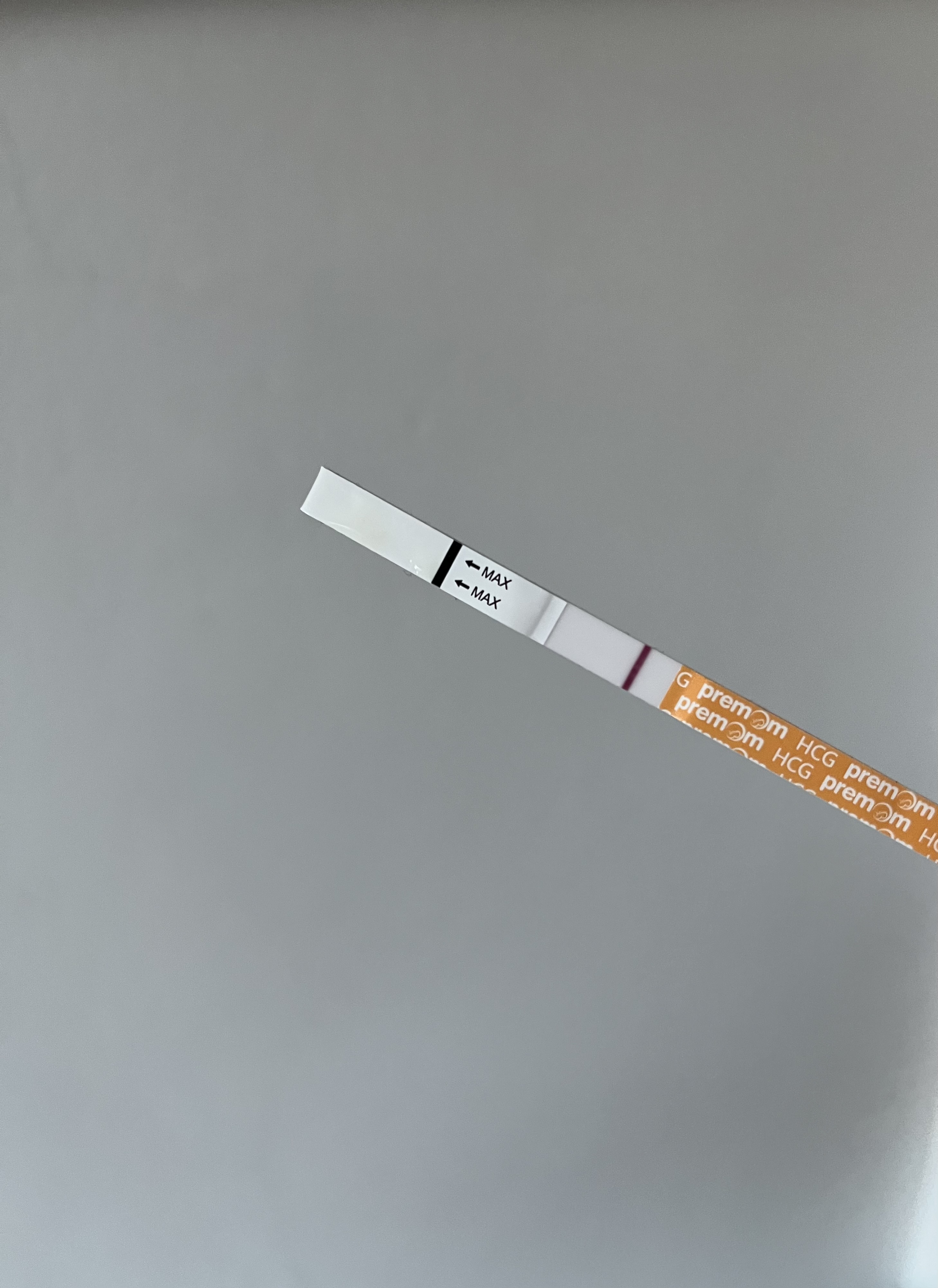 6 DPO - pregnancy test result 